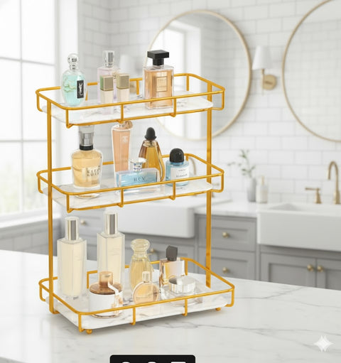 Makeup Organizer Cosmetics Storage 3 Tier