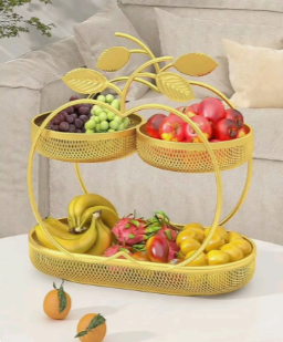 Wrought Iron Style Kitchen Organizer